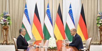 اۉزبېکستان و جرمنی  مملکتلری افغانستان‌لیک مهاجرلر خصوصیده کیلیشوو امضاله‌گن