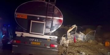 قاچاق یۉلی آرقه‌لی ایران کېته‌یاتکن ۱۱ افغانستان‌لیک ترافیکی حادثه قیلیب اۉلگن