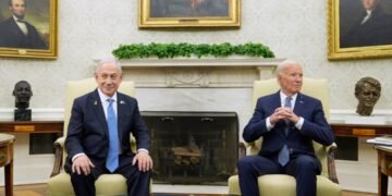 جوبایدن و نتنیاهو ایران‌گه قرشی هجوم خصوصیده بحث قیلگن