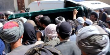 غربت‌ده‌گی الَم؛ فاریاب‌لیک ییگیت‌نینگ جنازه‌سی ایران‌دن کېلدی