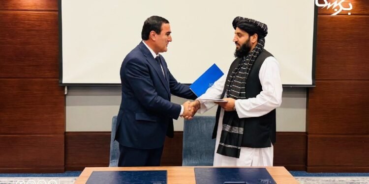 طالبان تاجکستان‌دن برق ساتیب آلیش شرطنامه‌سینی تورکیه‌گه باریب امضالدی