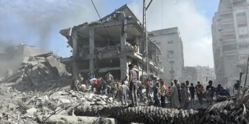 اسراییل نینگ غزه‌ده‌گی ینگی هجوملریده ۱۲۰ کیشی جان بېرگن