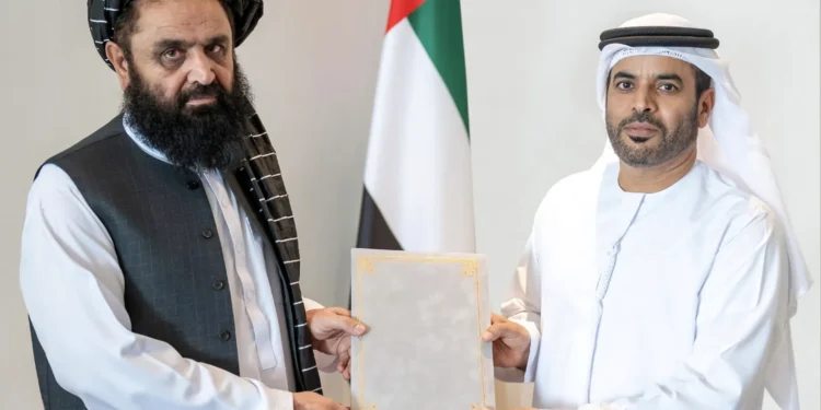 بیرلشکن عرب امیرلیگی تامانیدن طالبان ایلچیسی ایشانچ یارلیغی قبول قیلیندی