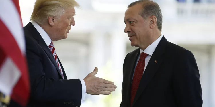 ترامپ: سوریهده تورکلر مینگلرچه ییللیک مقصدلریگه قۉل تاپدی