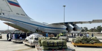 روسیه ۲۸ تُن آزیق_آوقت محصولاتی افغانستان‌گه یاردم بېرگن