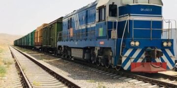 قراقستان تیمیر یۉل ساحه‌سیده افغانستان بیلن همکارلیک قیله‌دی