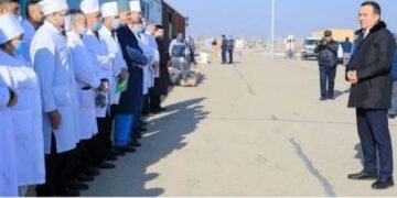 اۉزبېکستان‌لیک شفاکارلر افغانستان خلقی‌گه ساغلیق خذمت ترقه‌تیش اوچون کېلگن