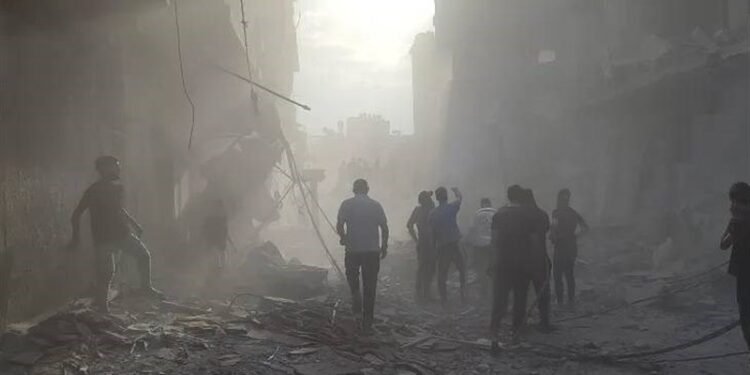 غزه‌ده اسراییل «القدس» تلویزیون کانالی ژورنالیست‌لری اوستیده هجوم اۉیوشتیرگن