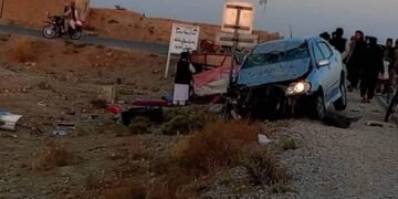 افغانستان‌ده جاری ییل ۲ مینگ کیشی ترافیکی حادثه‌لرده جان بېرگن