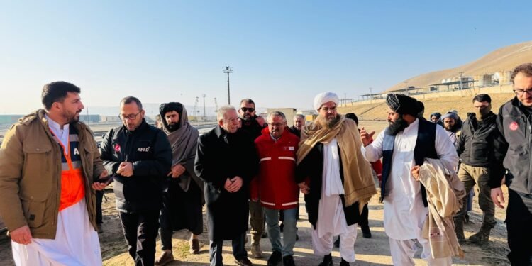 تورکیه نینگ انسان‌پرورلیک یاردملری افغانستان ییتیب کېلگن