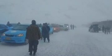 سالنگ عمومی قتناو یۉلی ترافیک یوزیگه قیته باغلندی