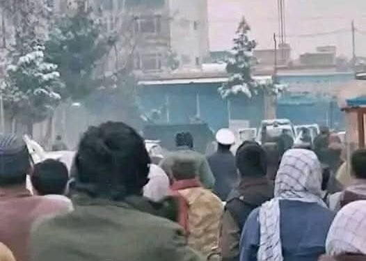 کندوزده اۉیوشتیریلگن پارتلش بورچنی داعش بوینیگه آلدی