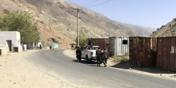 پنجشیرده اولاق میدان‌لریدن بیری‌ده پارتلش یوز بېردی