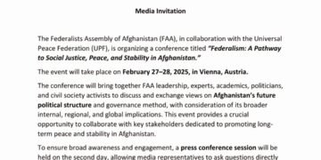 اتریش‌ده افغانستان‌ده فدرالی تیزیم‌نی محاکمه قیلیش مقصدیده ییغین اۉتکزیله‌دی