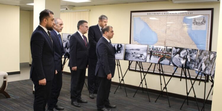 کابلده آذربایجان ایلچیخانهسیده «خواجهلی قِیرغینی» قربانلری یاد اېتیلدی