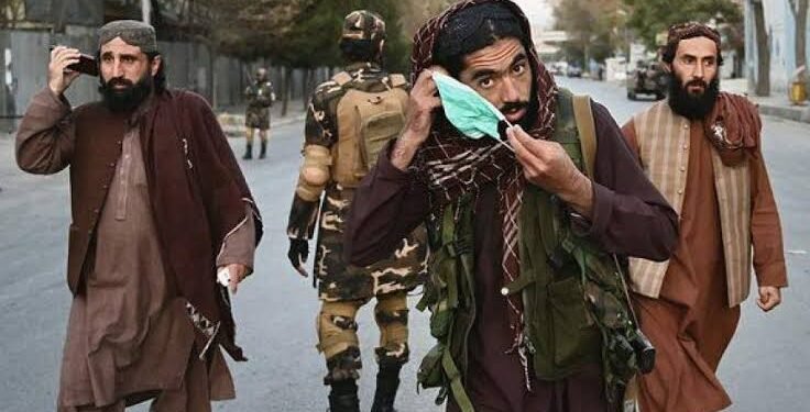 کابلده طالبان‌ نینگ حربی گزمه‌لری کۉپه‌یگن