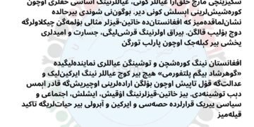 گوهرشاد بیگم پلتفورمی: جماعه نینگ رواجلنیشی عیاللر حضوری‌گه باغلیق دیر
