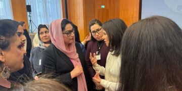 فرخ‌لقا اونچی‎‌زاده اۉزبېکلر احوالی تۉغریسیده جرمنی تشقی ایشلر وزیری بیلن صحبت قیلدی