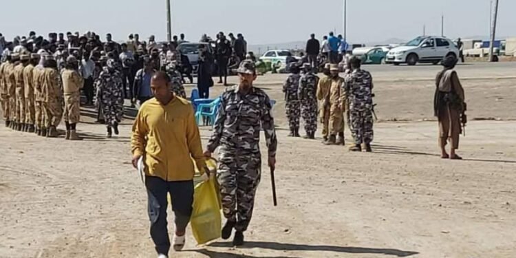 ایران افغانستان‌لیک اۉنلرچه محبوس‌نی طالبان‌گه تاپشیرگن