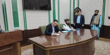 طالبان اۉزبېکستان‌لیک کمپنیه بیلن حیرتان تیمیر-یۉلی اوچون شرطنامه امضا قیلدی