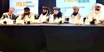 طالبان قطرده پولیو خصوصیده اۉتکزیلگن ییغین‌ده اشتراک قیلدی