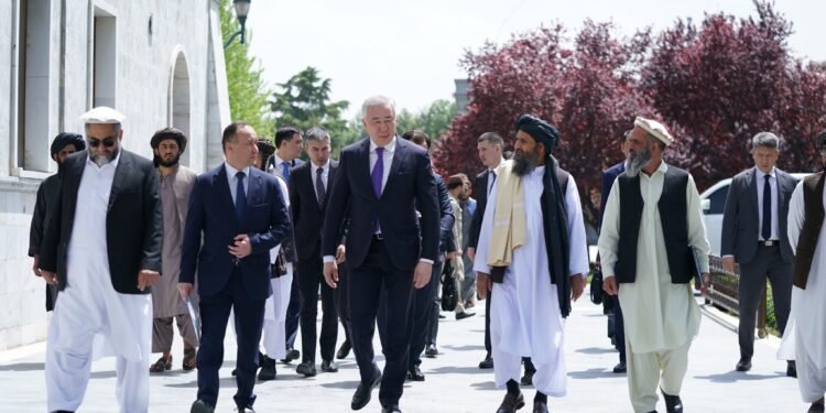 طالبان و قزاقستان اقتصادی همکارلیکلر و مشترک لایحهلر حقیده بحث قیلدی