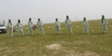 کندوز ولایتیده چیگیرتکه‌لرگه قرشی دارو سیپیش کمپاینی باشلندی