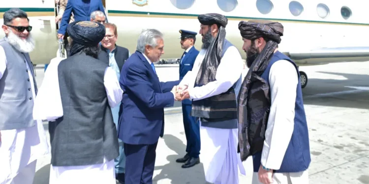 پاکستان تشقی ایشلر وزیری بیر هیات باشچیلیگیده کابل کېلدی