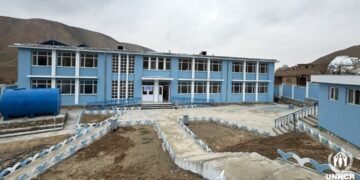 فاریاب‌ده ۱۲ مکتب بناسینی قوریلیش ایشلری باشلندی