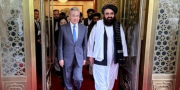 طالبان و چین تشقی ایشلر وزیرلری اوچره‌شدی