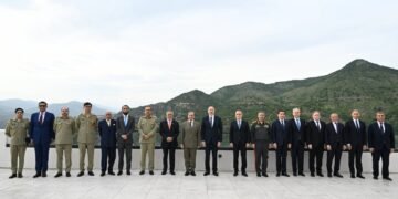 آذربایجان و پاکستان دولت رهبرلری لاچین‌ده اوچره‌شدی