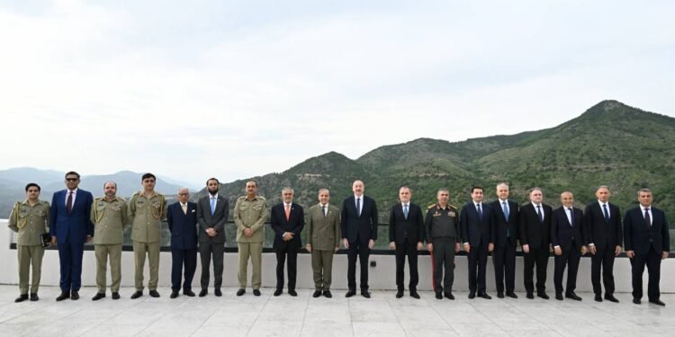 آذربایجان و پاکستان دولت رهبرلری لاچین‌ده اوچره‌شدی