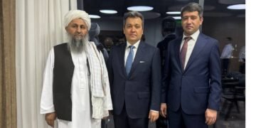 طالبان، اۉزبېکستان و تاجکستان مخابرات وزیرلری اوچره‌شدی