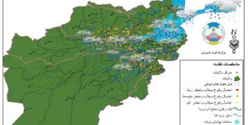 اېرته افغانستان ایریم منطقه‌لریده یامغیر یاغیشی و سوو تاشقینی کوتیله‌دی
