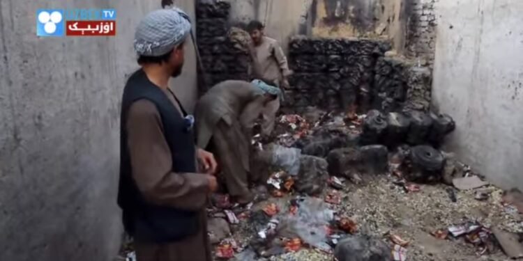جوزجان‌ده کمیده ۱۰۰ عیال ایشلاوچی «میرزا الوغ‌بیک» کمپنیه‌سی یانغین‌دن جدی زیان کۉرگن