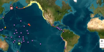 تینچ اقیانوس‌ده زلزله؛ بیر قنچه مملکتلر سونامی خوفی‌دن آگاه‎لنتیریلدی