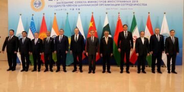 چین‌ده شانگهای همکارلیکلر تشکیلاتی تشقی ایشلر وزیرلری نینگ ییغینی باشلندی