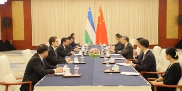 اۉزبېکستان و چین تشقی ایشلر وزیرلری اوچره‌شدی