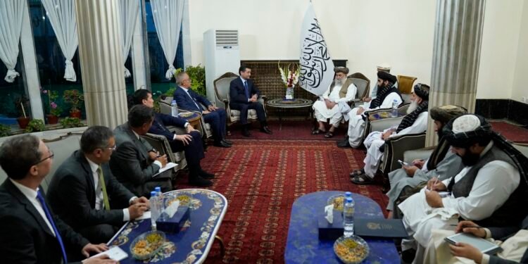 طالبان اعادسی؛ اۉزبېکستان تشقی ایشلر وزیری افغانستان‌ رواجلنیشی اوچون بۉلگن اینتیلیش‌لردن قدرله‌گن