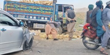 فاریاب‌ نینگ المار تومنی‌ده ترافیکی حادثه یوز بېرگن