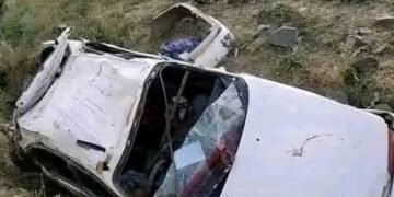 بدخشان‌ده ترافیکی حادثه؛ ۷ کیشی اۉلیب و یره‌لنگنی خبر قیلیندی