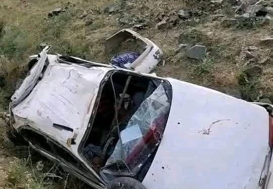 بدخشان‌ده ترافیکی حادثه؛ ۷ کیشی اۉلیب و یره‌لنگنی خبر قیلیندی