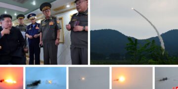 شمالی کوریا رهبری ینگی هوایی مدافعه راکته‌لری‌نینگ سیناوینی کوزه‌تدی