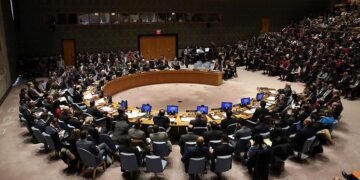 بیرلشکن ملتلر تشکیلاتی بیش کیشی‌ آتینی خلق‌ارا تحریم‌لر رویخطی‌گه کیریتگن