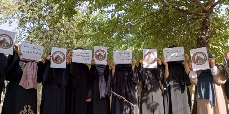 انترنت کېسیب قۉییلیشی؛ عیاللر حرکتی: طالبان ایرکین علاقه و دنیا بیلن قوشیلیشنی آلدینی آلماقده