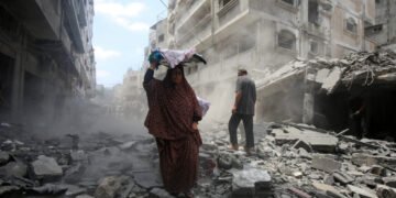 غزه اوروشی دوامی؛ بوگون اېرته‌لب‌دن حاضرگچه ۵۰ دن آرتیق کیشی جان بېردی