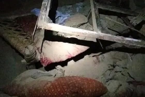 افغانستان‌ده اۉلیملی زلزله؛ حاضرگچه ۱۵۰۰دن آرتیق کیشی اۉلیب و یره‌لنگن