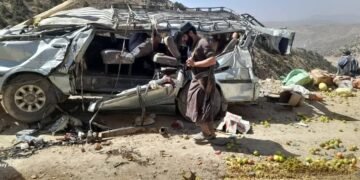 بغلان‌ده ترافیکی حادثه‌‌ده ۹ کیشی جان بېردی و ۷ کیشی یره‌لندی