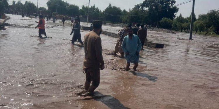 افغانستان ایریم ولایتلریده سوو تاشقینی صادر بۉلیب اهالیگه زیان ییتکزدی