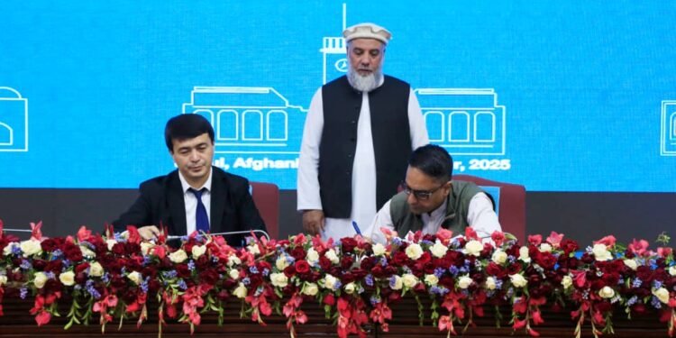 طالبان قزاقستان بیلن ۱۳۳ میلیون دالر ارزشی‌گه شرطنامه امضالنگنیدن خبر بېردی